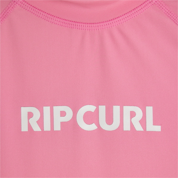 2026 Rip Curl Junior Classic Surf Langærmet Lycra-vest 14DGRV - Begonia Pink